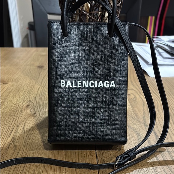 Balenciaga Black Mini Crossbody Bag - Picture 1 of 12